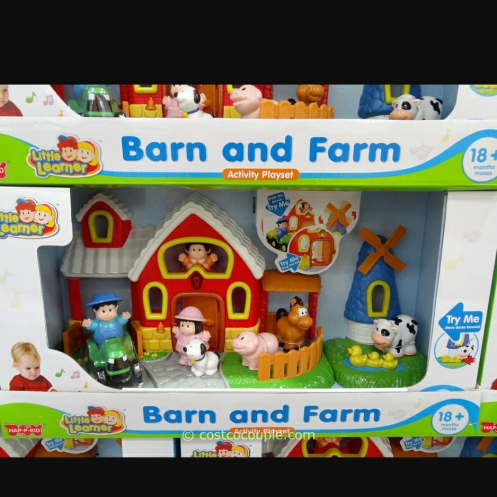 Little Learner Barn & Farm Playset